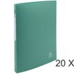 3130631511839-Exacompta Opak - 20 Classeurs polypro à anneaux - Dos 20 mm - A4 - vert foncé-P_400010391_1-0