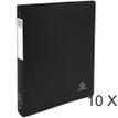 3130631513918-Exacompta Opak - 10 Classeurs polypro à anneaux - Dos 40 mm - A4 Maxi - noir-P_400010397_1-0