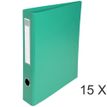 3130632516437-Exacompta - 15 Classeurs à anneaux - Dos 60 mm - A4 Maxi - vert-P_400010458_1-0