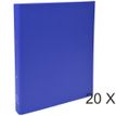 3130631543724-Exacompta - 20 Classeurs polypro 2 anneaux - Dos 40 mm - A4 - bleu-P_400010478_1-0
