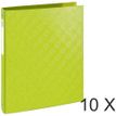 3130631519262-1928 by Exacompta - 10 Classeurs 4 anneaux - Dos 40 mm - A4 - vert anis-P_400010485_1-0