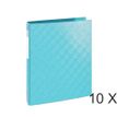 3130632519322-1928 by Exacompta - 10 Classeurs 4 anneaux - Dos 40 mm - A4 - bleu tropique-P_400010487_1-0