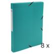 3130632596835-Exacompta Opak - 8 Boîtes de classement - dos 25 mm - vert-P_400010515_1-0