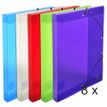 3130632594107-Exacompta Crystal - 8 Boîtes de classement - dos 25 mm - couleurs assorties - polypro-P_400010519_1-0