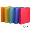 3130632059873-Exacompta Linicolor - 8 Boîtes de classement - dos 60 mm - couleurs assorties - polypro-P_400010529_1-0