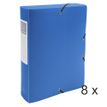 3130632598822-Exacompta Opak - 8 Boîtes de classement - dos 60 mm - bleu clair-P_400010532_1-0