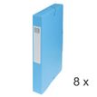 3130632504069-Exacompta Exabox - 8 Boîtes de classement en carte lustrée - dos 40 mm - turquoise-P_400010561_1-0