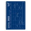 3371010460830-Calendrier mensuel - 12 x 17 cm - bleu - Quo Vadis-P_400010641_1-0