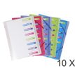 3130632561895-Exacompta Chromaline - 10 Trieurs polypro 8 positions - couleurs assorties-P_400010753_1-0