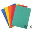 3130632564001-Exacompta - 50 Chemises sans élastique avec 3 rabats - A4 - couleurs assorties-P_400010835_1-0