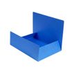 3130632564070-Exacompta - 25 Chemises sans élastique avec 3 rabats - A4 - bleu-P_400010839_2-1