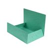 3130632564155-Exacompta - 25 Chemises sans élastique avec 3 rabats - A4 - vert-P_400010841_3-2