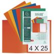 3130632200008-Exacompta - 4 Paquets de 25 Chemises Lustro-Carte - 225 gr - couleurs assorties-P_400010865_1-0