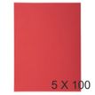 3288583301128-Exacompta Super 210 - 5 Paquets de 100 Chemises - 210 gr - rouge-P_400010877_2-0