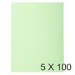 3130635420304-Exacompta Forever - 5 Paquets de 100 Chemises Folio - 170 gr - vert pré-P_400010925_2-0