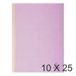 Exacompta Forever - 10 Paquets de 25 Chemises dos toilé - 320 gr - lilas