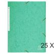 Exacompta - 25 Chemises à rabats maxi capacity - vert