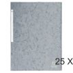 Exacompta - 25 Chemises à rabats maxi capacity - gris