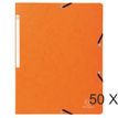 Exacompta - 50 Chemises sans rabat - A4 - orange