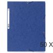 Exacompta - 50 Chemises à 3 rabats - A4 - couleurs assorties