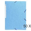 3130632557614-Exacompta - 50 Chemises à 3 rabats monobloc - A4 - turquoise-P_400011107_1-0