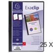 4010962025788-Exacompta Exaclip - 25 Chemises de présentation - A4 - noir-P_400011237_1-0