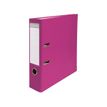 Exacompta - Classeur à levier - Dos 80 mm - A4 - pour 600 feuilles - framboise