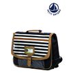 3663991061084-Cartable Tann's 38 cm - 2 compartiments - Petit Bateau marinière-P_400011364_1-0