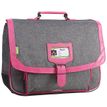 3663991061114-Cartable Tann's 38 cm - 2 compartiments - Chiné rose-P_400011368_1-0