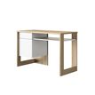 3483600971791-Bureau Morzine 120 cm - chêne sonoma et blanc-P_400011396_3-2