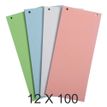 3130632134952-Exacompta Forever - 12 Packs de 100 fiches intercalaires - 105 x 240 mm - couleurs assorti-P_400011527_4-0