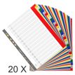 3130632000882-Exacompta - Pack de 20 intercalaires 31 positions numériques - A4 Maxi - couleurs assorti-P_400011564_2-0