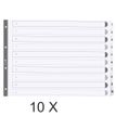 5016196253521-Exacompta - Pack de 10 intercalaires 10 positions numériques - A3 - blanc - touches plast-P_400011581_1-0