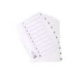 5016196103574-Exacompta - Pack de 25 intercalaires 10 positions numériques - A4 - blanc - touches plast-P_400011582_2-1