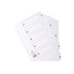 5016196103567-Exacompta - Pack de 25 intercalaires 5 positions numériques - A4 - blanc - touches plasti-P_400011590_2-1