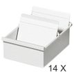 9002493042148-Exacompta - 14 Boîtes à fiches avec 1 intercalaire - A6 - pour 600 cartes - gris lumièr-P_400011616_1-0