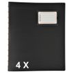 3130632864347-Exacompta Exactive - 4 Porte vues à anneaux - 80 vues - A4 - noir-P_400011654_1-0