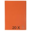 Exacompta Opak - 20 Porte vues - 40 vues - A4 - orange