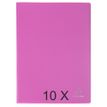 Exacompta Opak - 10 Porte vues - 100 vues - A4 - rose