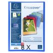 Exacompta Kreacover - 8 Porte vues personnalisables - 120 vues - A4 - couleurs assorties