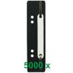 Exacompta - 5000 Fixe-dossiers à lamelle polypropylène - noir