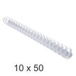 3130632757007-Exacompta - 10 Boîtes de 50 anneaux de reliure en plastique - 25 mm - blanc-P_400011919_1-0