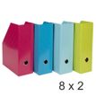 3130632907204-1928 by Exacompta - 8 Lots de 2 porte-revues - dos 100 mm - couleurs assorties-P_400011927_1-0