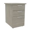 0404000124764-Caisson bout de bureau EXPRIM/LOFTER - L47 x P80 cm - imitation chêne gris--0