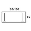 0404000122562-Bureau droit LOFTER - L80 cm - Plateau imitation Hêtre - pied Carbone-P_400012256_2-3