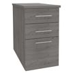 0404000124764-Caisson bout de bureau EXPRIM/LOFTER - L47 x P80 cm - imitation chêne gris-P_400012476_1-0