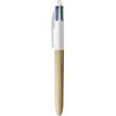 3086123650176-BIC 4 Couleurs Wood Style - Stylo à bille 4 couleurs + 2 corps de rechange effet bois-P_400012511_2-1
