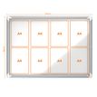 5028252063906-Nobo - Vitrine d'affichage - 8 feuilles A4 - surface magnetique - porte battante - 92,3 x 66,7 x 4,3 cm--1