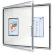 5028252063906-Nobo - Vitrine d'affichage - 8 feuilles A4 - surface magnetique - porte battante - 92,3 x 66,7 x 4,3 cm--2