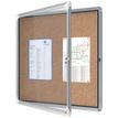 5028252063876-Nobo - Vitrine d'affichage - 6 feuilles A4 - surface liege - porte battante - 70,8 x 66,7 x 4,3 cm--1